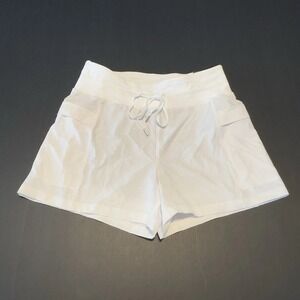 Women's Calia Journey Collection 4" Mid Rise Truelight Cargo Shorts NEW S White